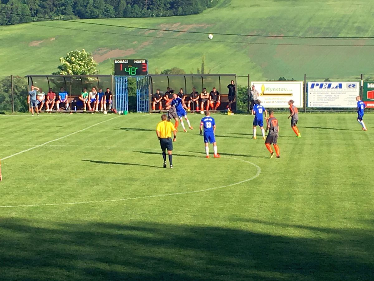 Starý Jičín - Fulnek 2:4 (1:3), utkání mužů