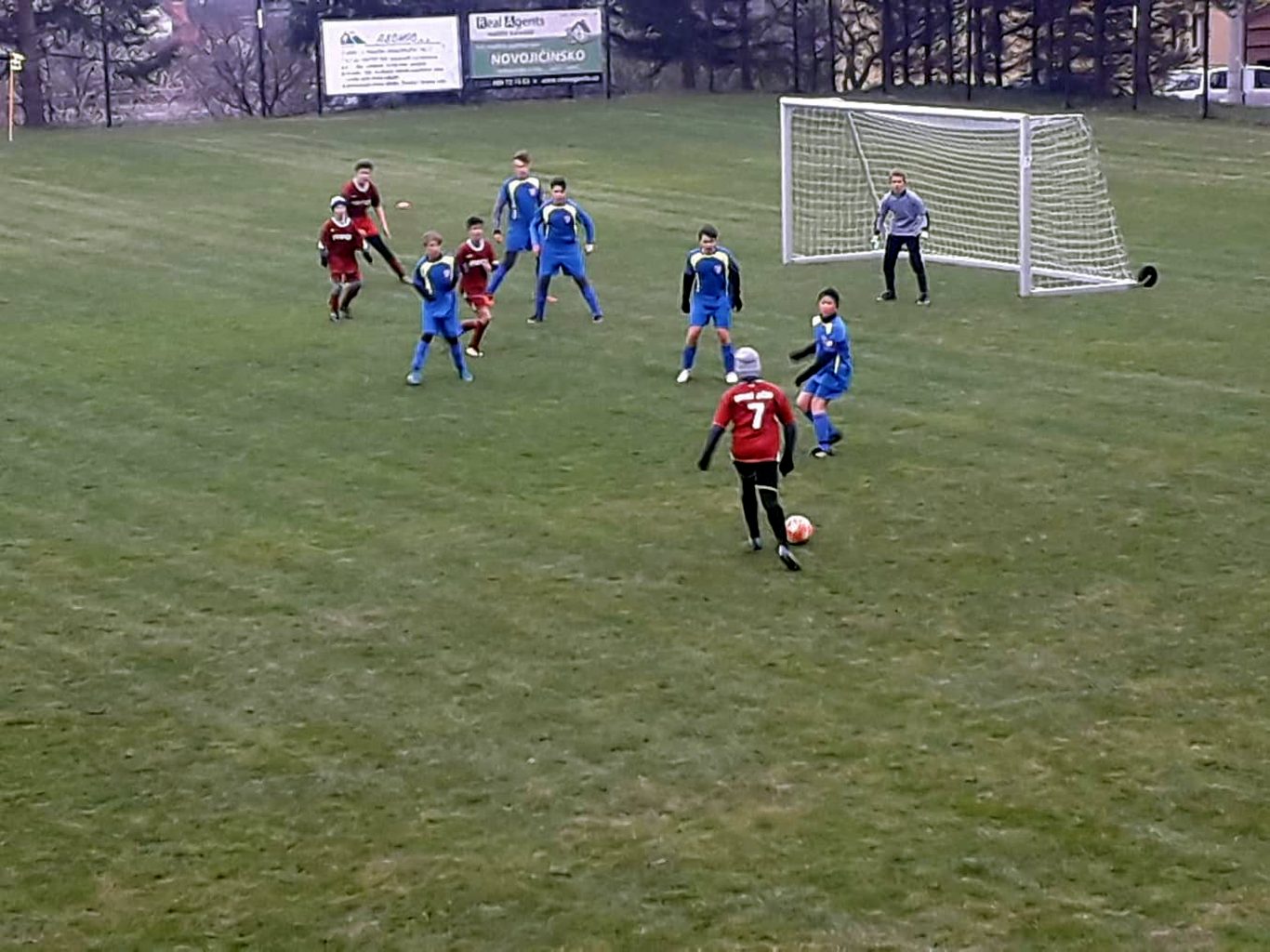 Starý Jičín - Libhošť 1:5, utkání žáků